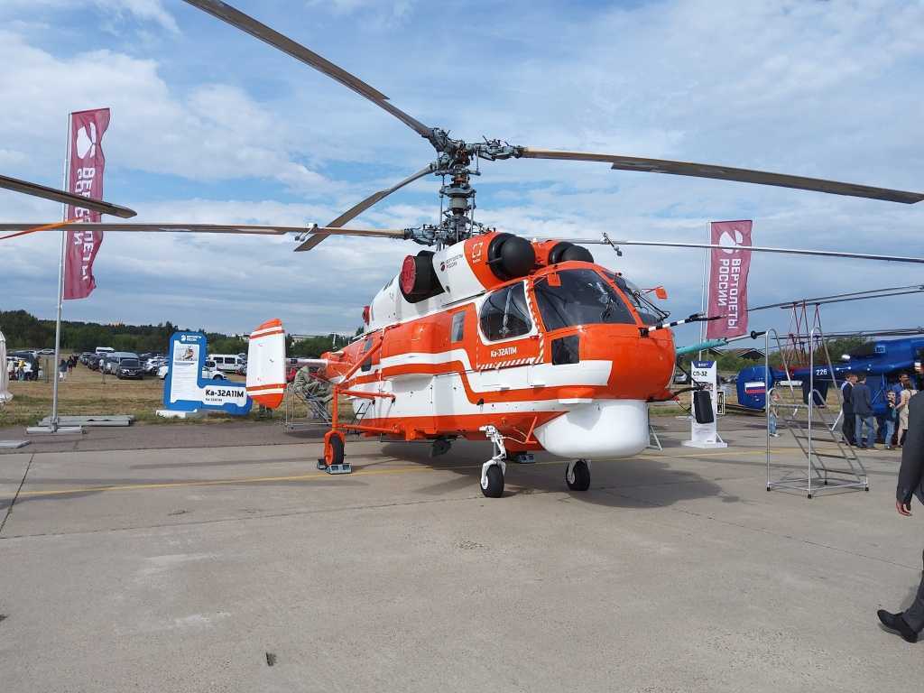 Вертолёт Ка-32A11M на МАКС-2021
